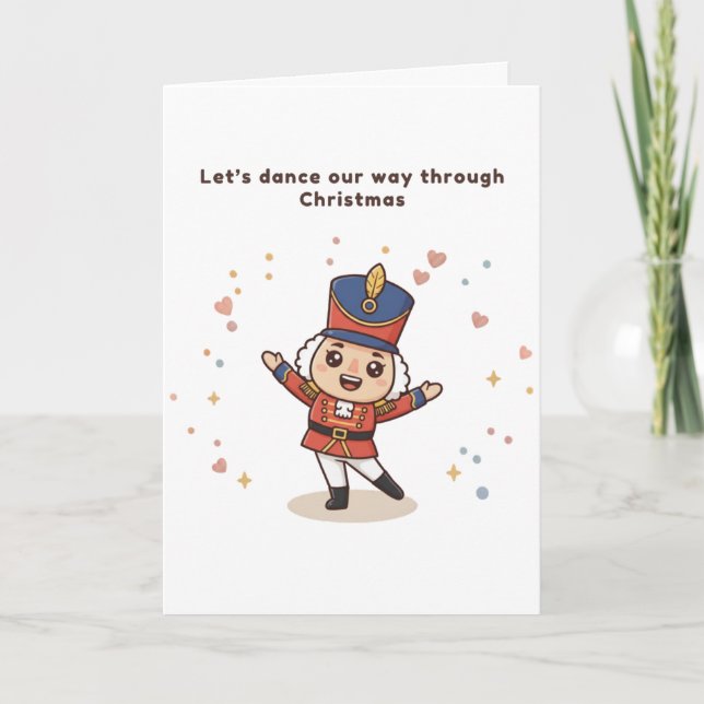 Let’s Dance Our Way Through Nutcracker Card (Front)
