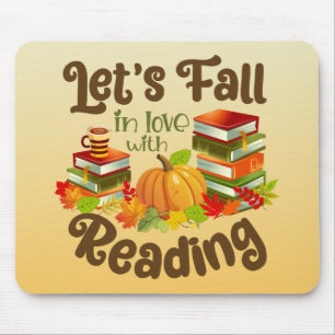Let’s Fall in Love With Reading Mouse Pad