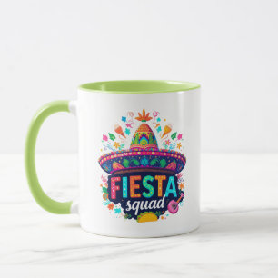 Let’s Fiesta Cinco De Mayo Mug – Colorful Mexican