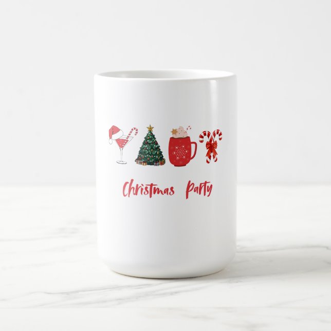 Let’s Get Jolly – Funny Christmas Party Coffee Mug (Center)