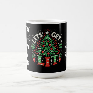 Let’s Get Lit Funny and Festive Party Ideas Coffee Mug