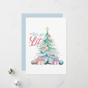 Let’s Get Lit  Holiday Card