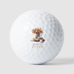 Let’s Get Lost – Books, Coffee & Rain Rustic Golf Balls