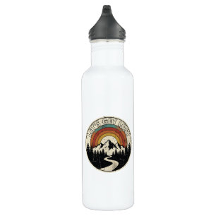 Let’s Get Lost Retro Mountain Adventure Outdoor 710 Ml Water Bottle