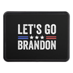 LET’S GO BRANDON Cardinal Trailer Hitch Cover