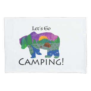 Let’s Go Camping Pillowcase