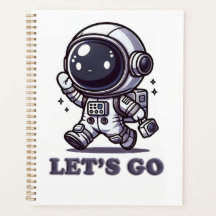 Let’s Go – Cute Astronaut Adventure Tee