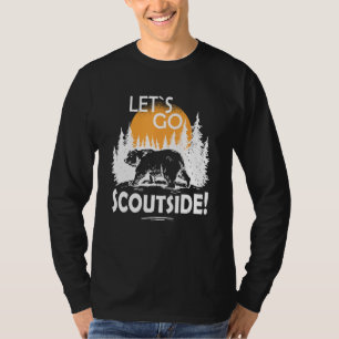 Let`s Go Scoutside Cub Master Scouting T-Shirt