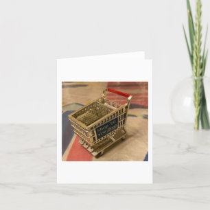 Let’s Go Shopping  Thank You Card