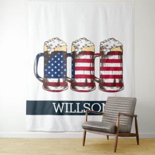 Let’s Par-Tee Like It’s July 4th BACKDROP Tapestry