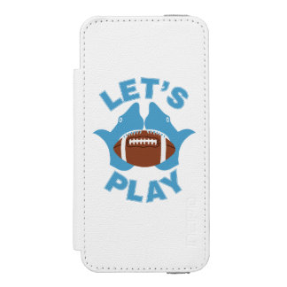 Let’s play football incipio watson™ iPhone 5 wallet case