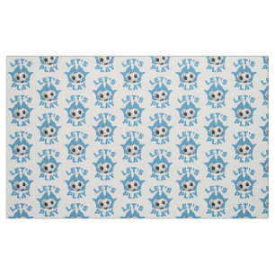 Let’s play soccer fabric