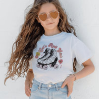 Let’s Roll Girls | Retro Roller Skating T-Shirt