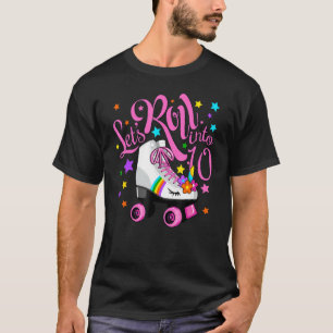 Let S Roll Into 10th Birthday Unicorn Roller Skate T-Shirt