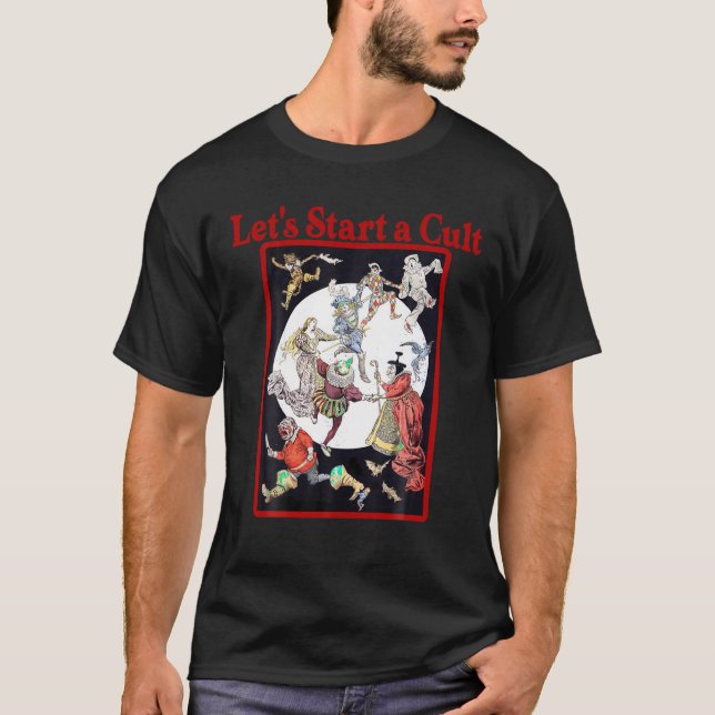 Let s Start a Cult Vintage T Shirt (Front)