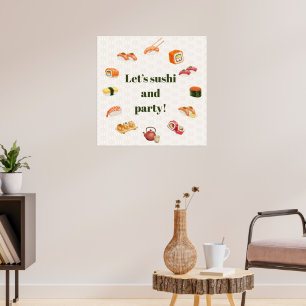 Let’s sushi and party! poster