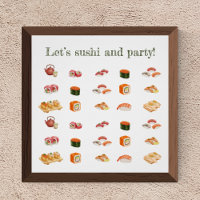 Let’s sushi and party!