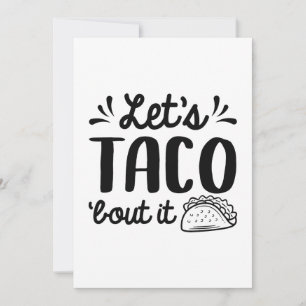 Let’s Taco ‘Bout It Thank You Card