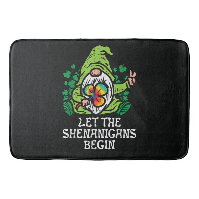 Let Shenanigans Begin Bath Mat (Front)