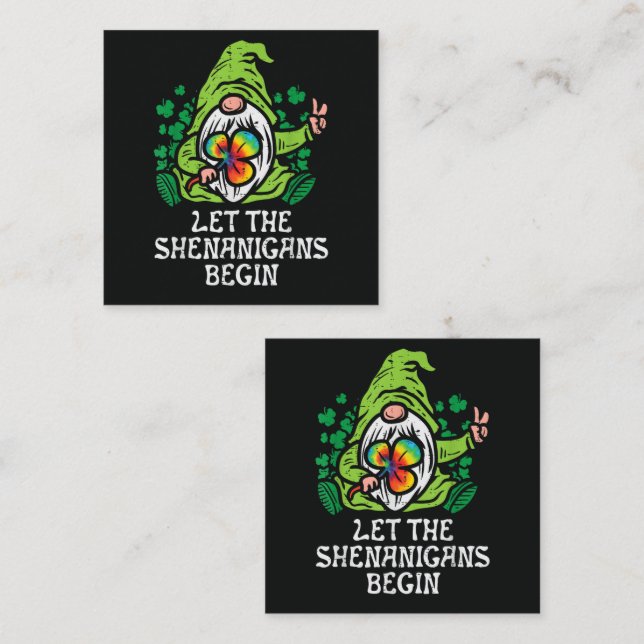 Let Shenanigans Begin Card (Front/Back)
