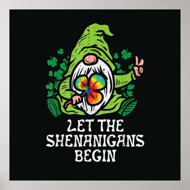 Let Shenanigans Begin Poster (Front)