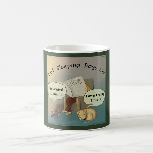 Let Sleeping Dogs Lie Rick London Mug (Center)