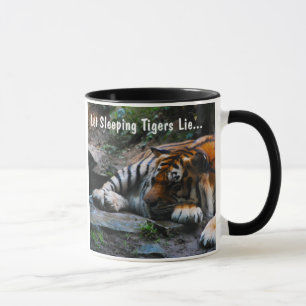 Let Sleeping Tigers Lie Mug