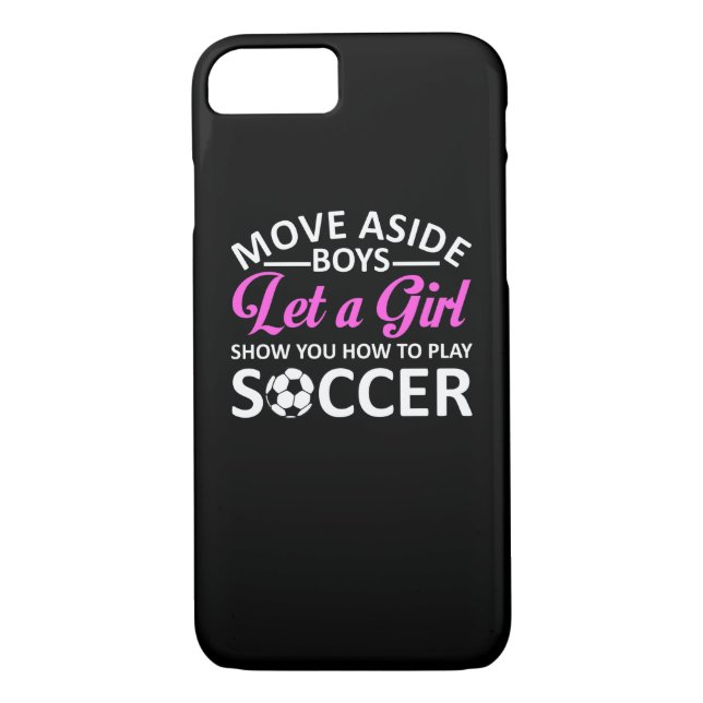 Let Soccer Girl Show You How To Play Case-Mate iPhone Case (Back)