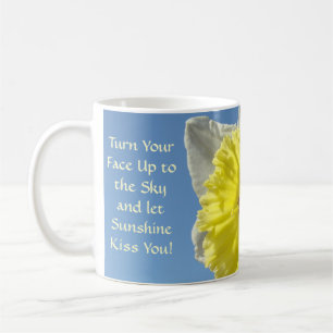 Let Sunshine Kiss You! Spring Yellow Daffodil Cups