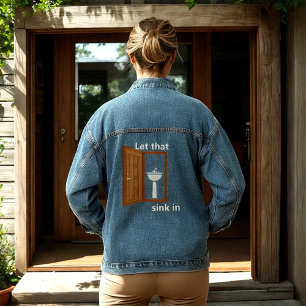 Let That Sink In Denim Jacket