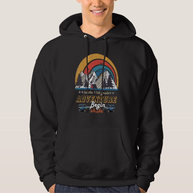 Let The 11th Grade Adventure Begin Hoodie (Front)