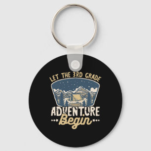 Let The 3rd Grade Adventure Begin Teacher Ck To Sc Keychain