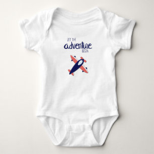 Let the Adventure Begin 02 Baby Bodysuit