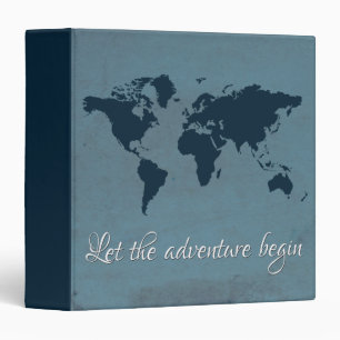 Let the adventure begin binder