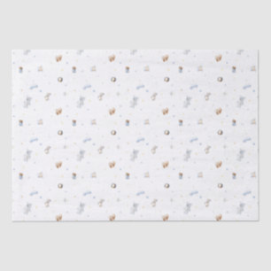 Let the Adventure Begin Boy Baby Toy Baby Shower Tissue Paper