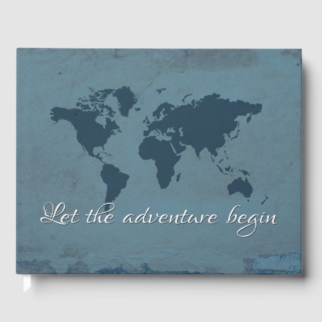 Let the adventure begin guest book (Front)