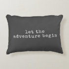 Let The Adventure Begin Modern Minimalist Quote