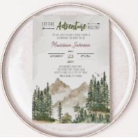 Let the Adventure Begin Mountain Baby Shower