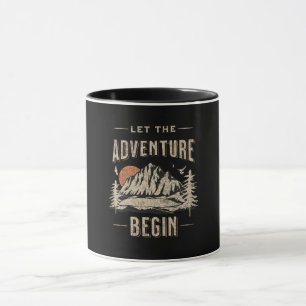Let the adventure begin mug