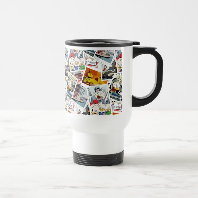 Let the Adventure Begin Pattern Travel Mug (Right)