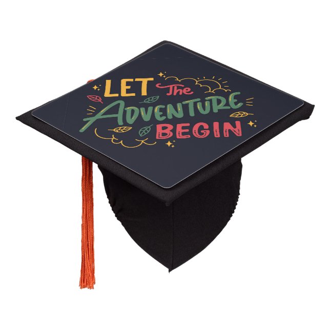 Let the Adventure Begin Tassel Topper (Angled)