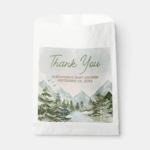 Let the Adventure Begin Woodland Baby Shower Favour Bag