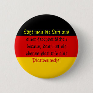 Let the Air out of a High German 2 Inch Round Button