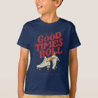 LET THE GOOD TIMES ROLL 80s RETRO ROLLER SKATE