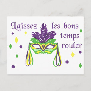 Let the Good Times Roll Postcard