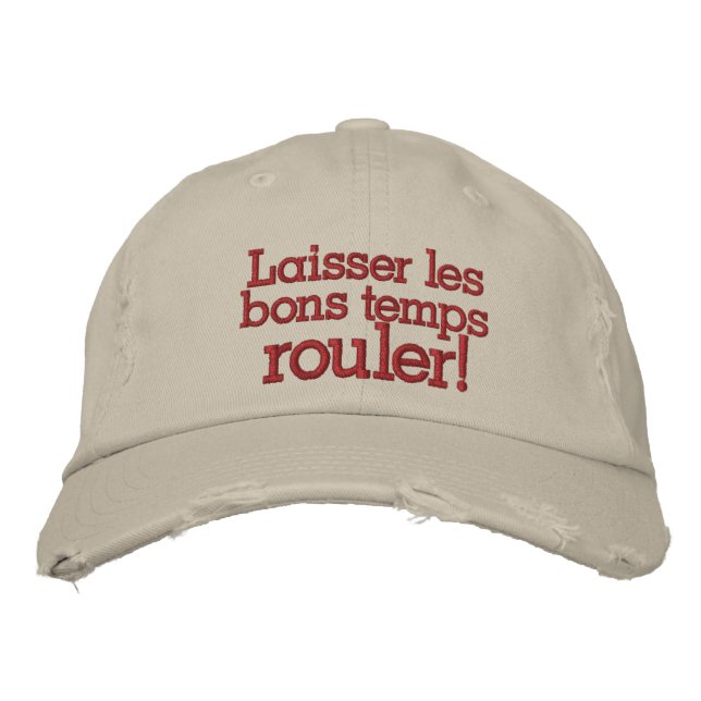Let the Good Times Roll - SRF Embroidered Hat (Front)