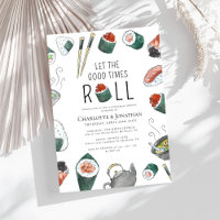 Let The Good Times Roll Sushi Rehearsal Dinner