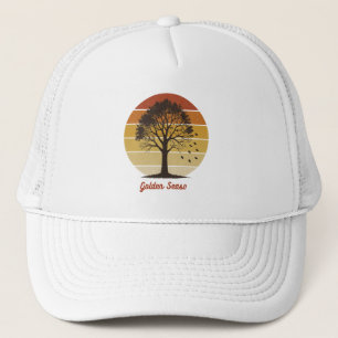 Let the Gourd Times Roll Autumn Design Trucker Hat