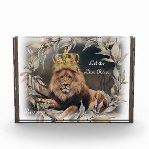 Let the Lion Roar Photo Book Block