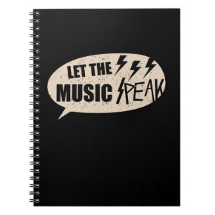 Let The Music Peak Notebook